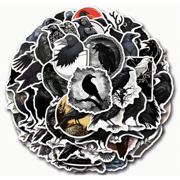 Sticker Set: Raven's Night
