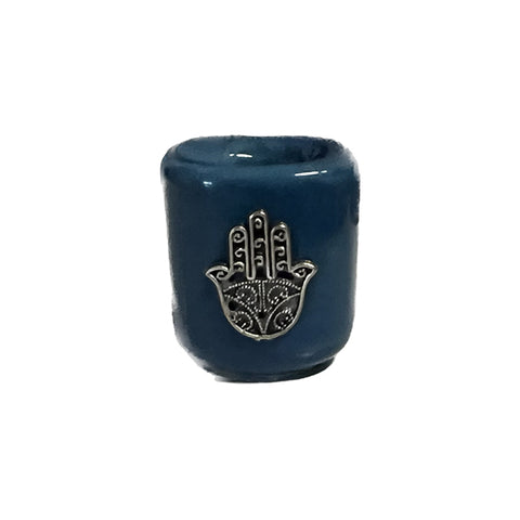 Candle holder mini - Blue/fatima