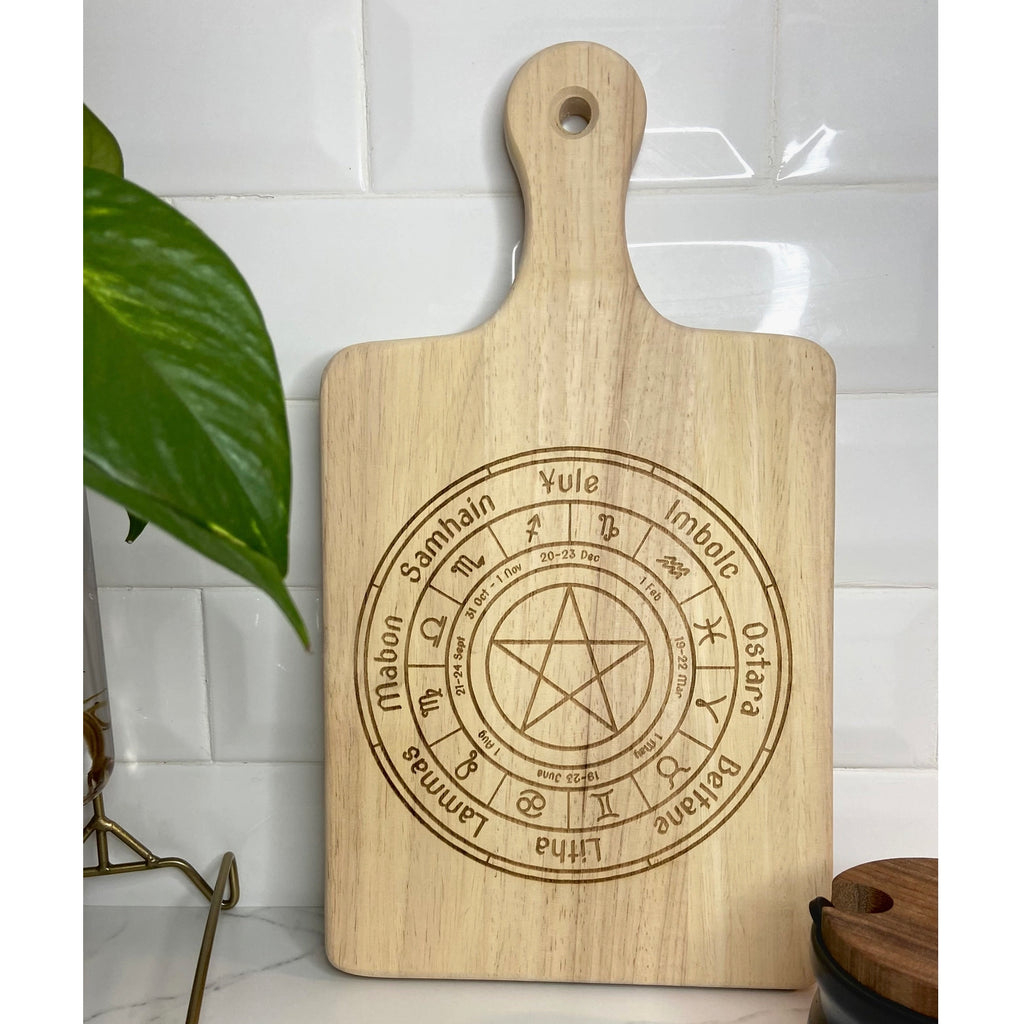 Cutting Board - Wheel of the Year