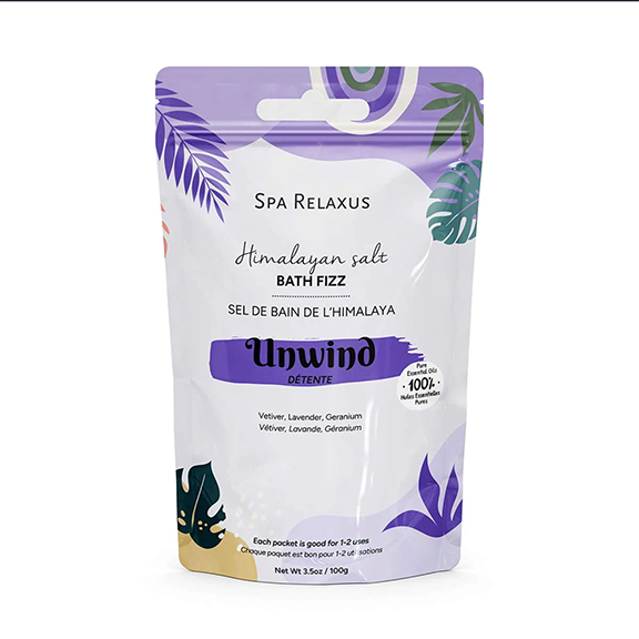 Himalayan Salt Bath Fizz (100 G) - Unwind