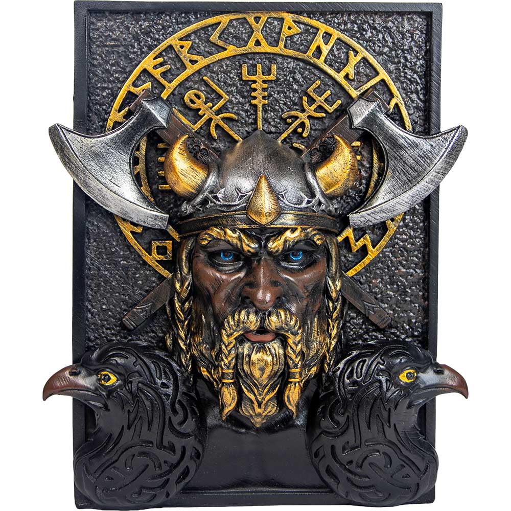 Bookshelf Decor - Viking & Vegvisir