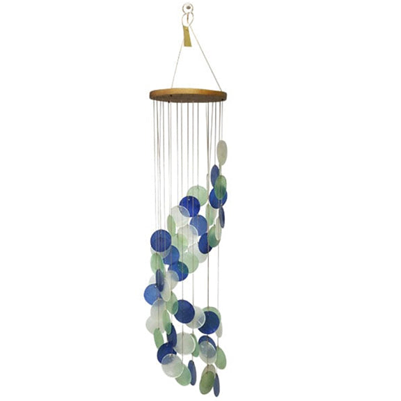 Spital Shell chime - green/ blue