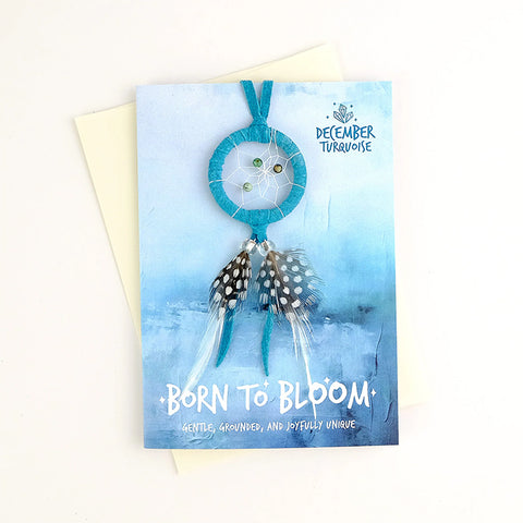 Birthstone December Greeting Card