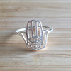 Ring hamsa sterling silver