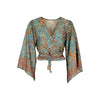 Recycled Sari Wrap Top