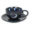 Blue moon Phase Teacup & Saucer