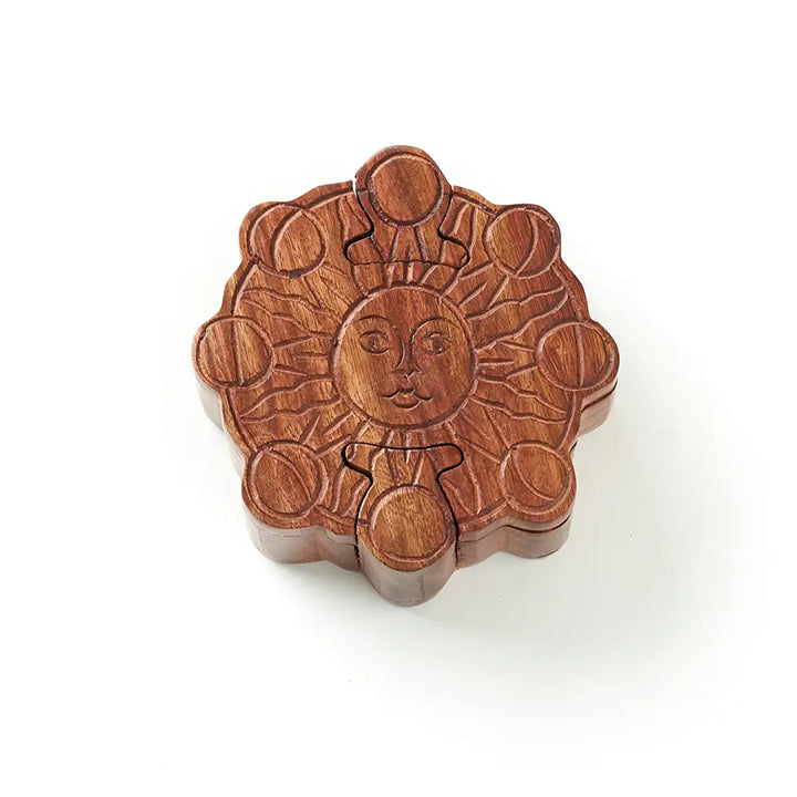 Sun & Moon Phase Puzzle Box