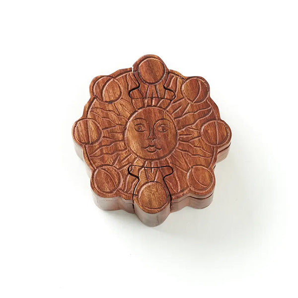 Sun & Moon Phase Puzzle Box