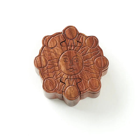 Sun & Moon Phase Puzzle Box