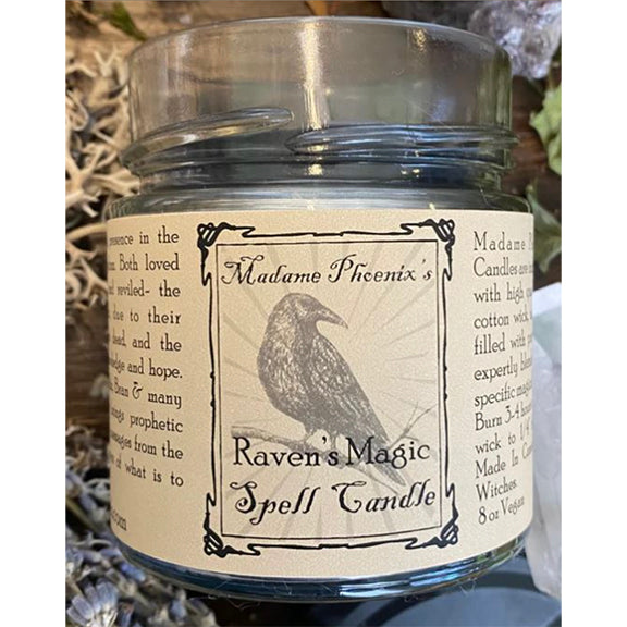 Magical Spell Candle: Raven's Magic