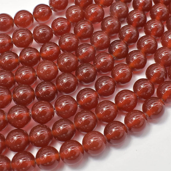 Beads 8mm Carnelian