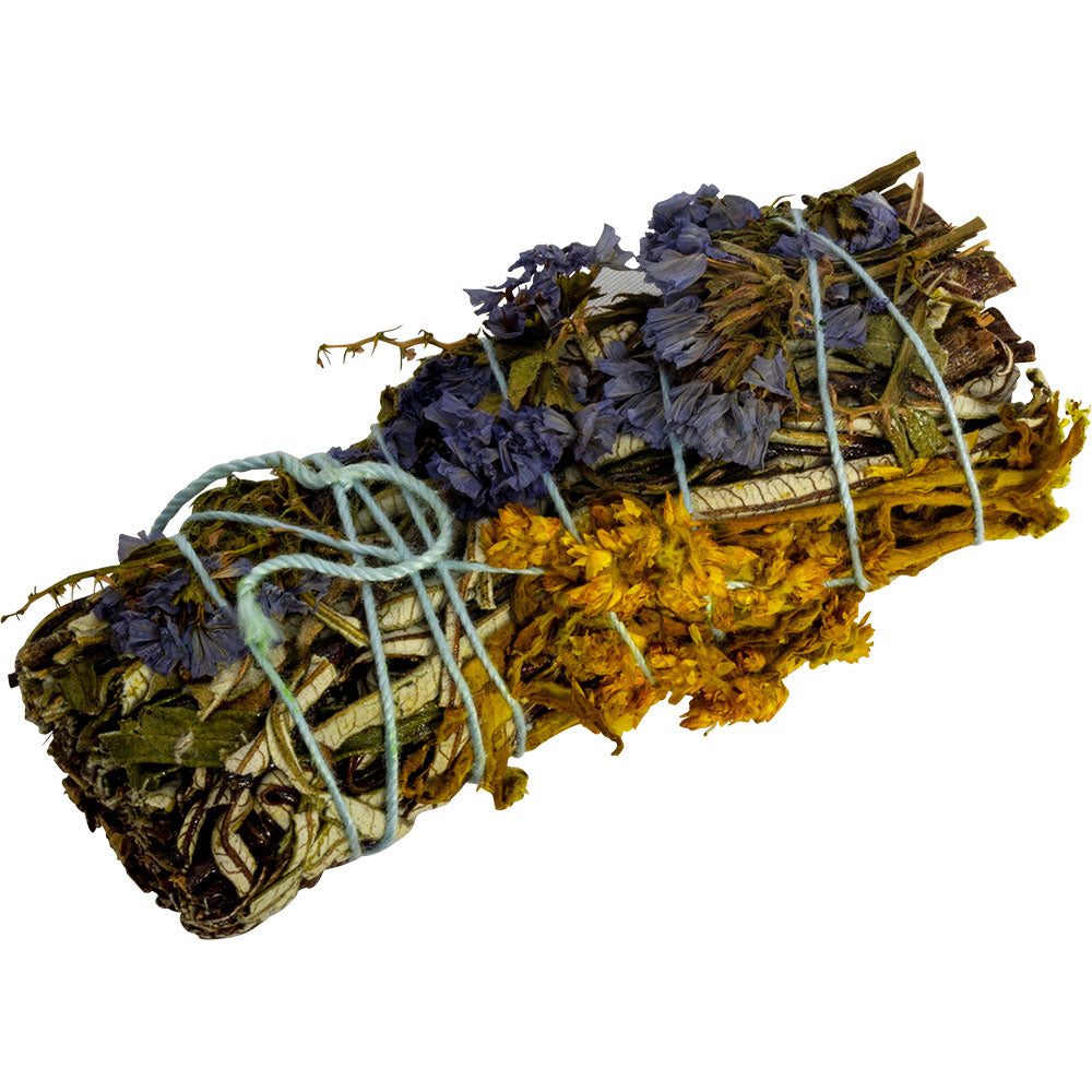 Cleansing Smoke Bundle Yerba Santa w Statice & Mullein