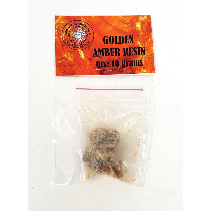 Golden Amber Resin 10gm pack