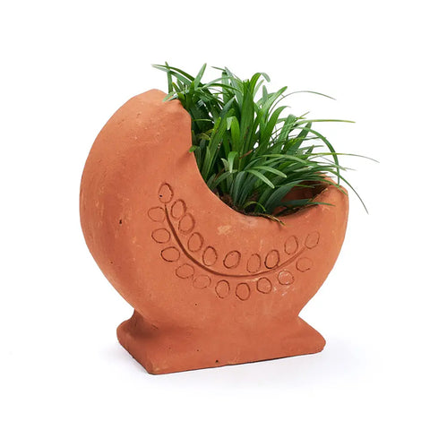 Rakshana Cresecent Moon Plant Pot