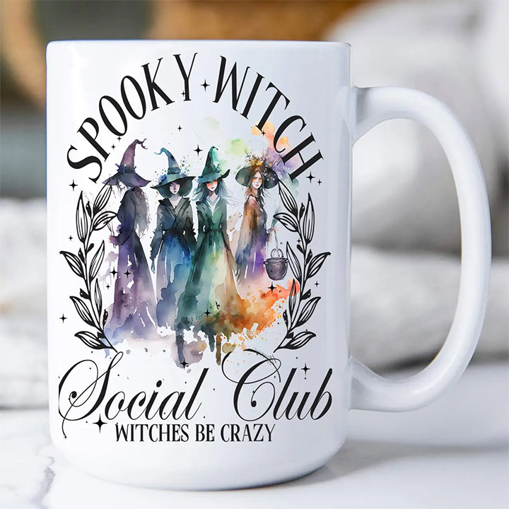 Mug Spooky Witch Club