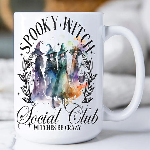 Mug Spooky Witch Club