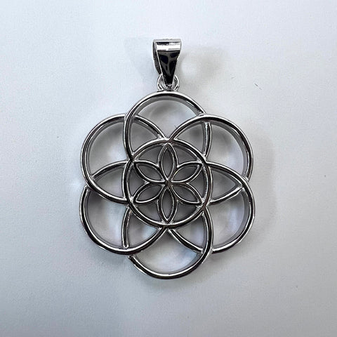 Pendant Seed of Life Sterling Silver