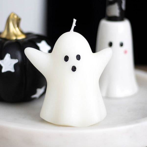 Sweet Ghost Shaped Unscented Candle