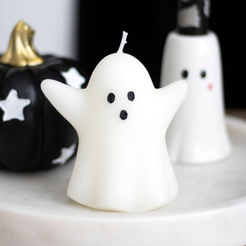 Sweet Ghost Shaped Unscented Candle