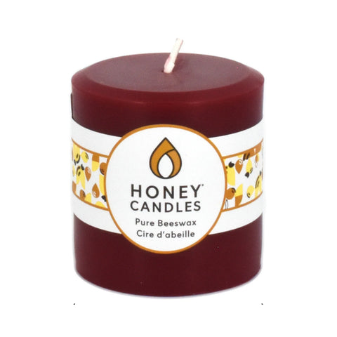 Beeswax Pillar Candle 3x3