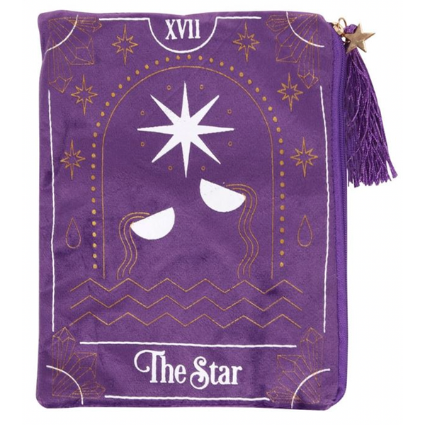 Zippered Tarot Card Bag: The Star