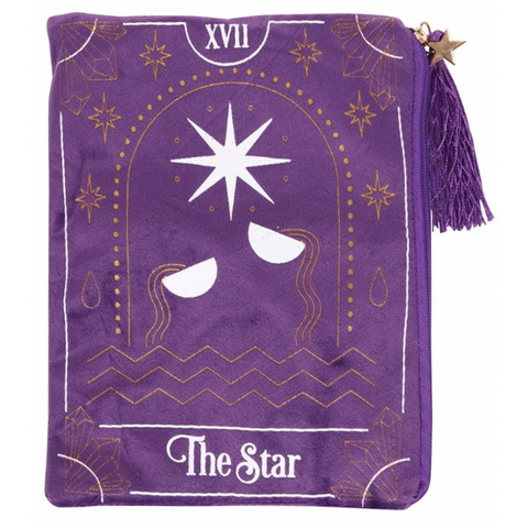 Zippered Tarot Card Bag: The Star
