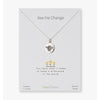 Necklace Carded Bee the Change Sterling Silver
