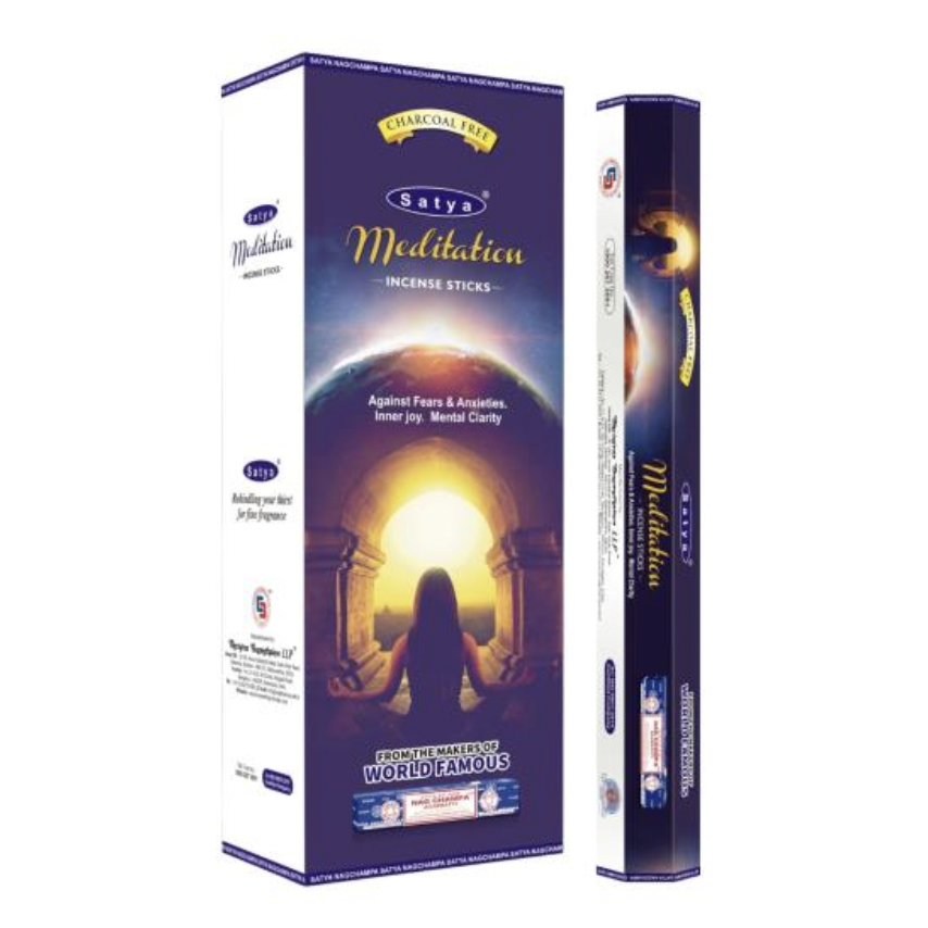 Incense SATYA Meditation 20gr (1 box)