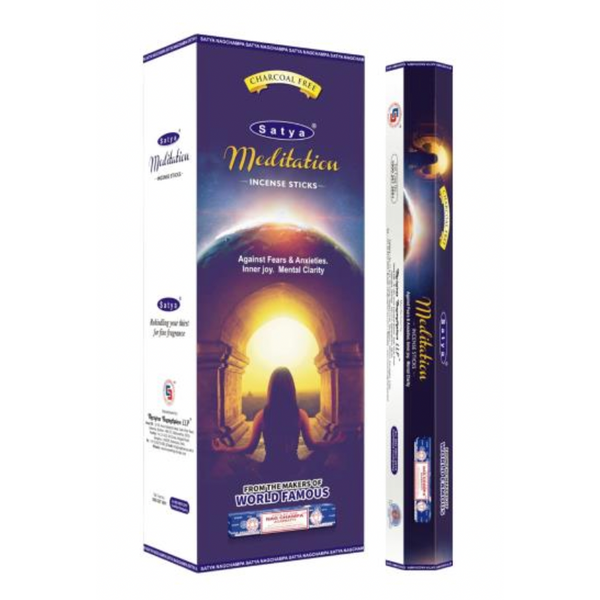 Incense SATYA Meditation 20gr (1 box)
