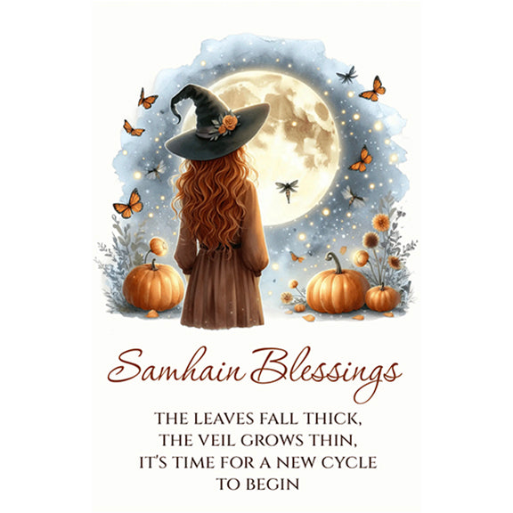 Greeting Card Samhain Blessings