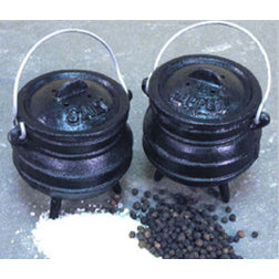 Salt & Pepper Shakers Cauldrons