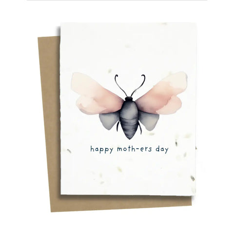 Plantable Greeting Card: Happy Moth-Ers Day