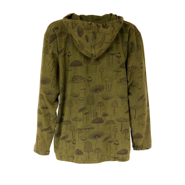 Mushroom Hooded Top