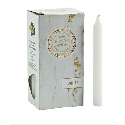 Goloka White Mini Ritual Candle