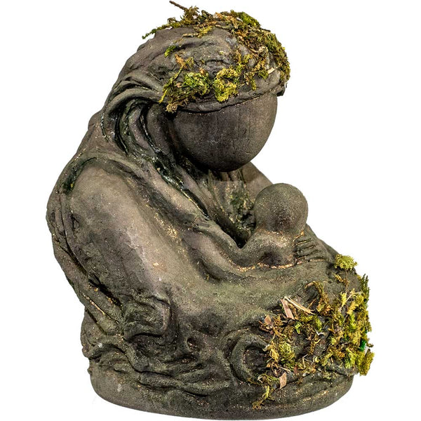 Gypsum Figurine - Holding Child