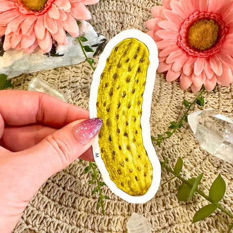 Handmade Sticker - Pickle