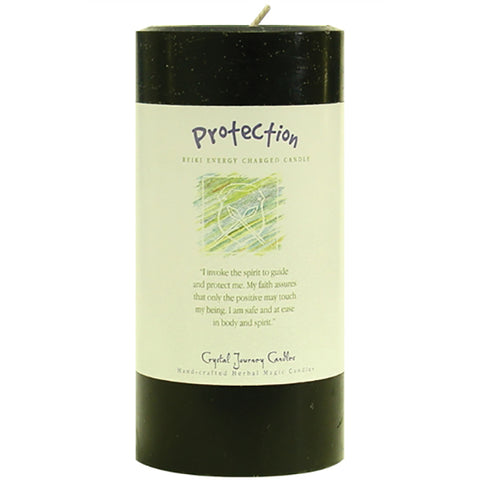 Pillar candle Protection 3x6