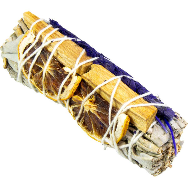 Smoke Bundle - Florida Water White Sage, Lavender, Palo Santo & Lemon 4