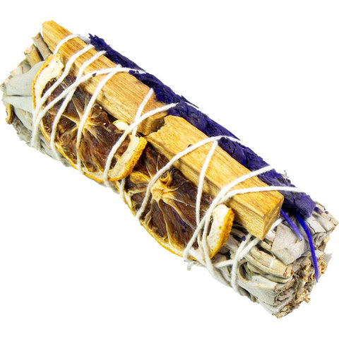 Smoke Bundle - Florida Water White Sage, Lavender, Palo Santo & Lemon 4