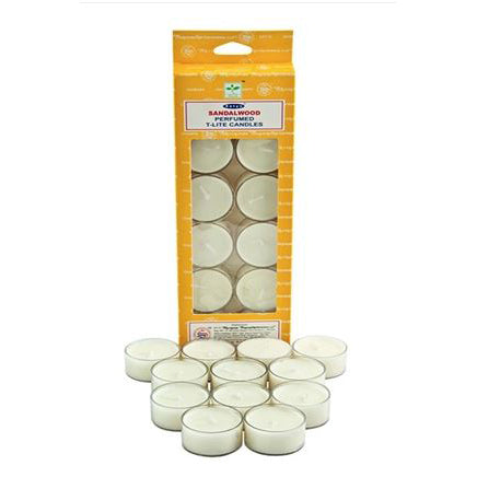 Satya Tealight Candles Sandalwood
