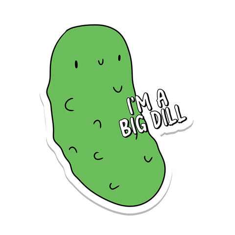Vinyl Sticker: Big Dill Pickle