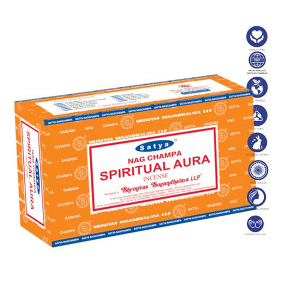 Incense SATYA Spiritual Aura incense 15g