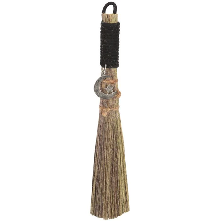 Broomstick w/triple moon charm