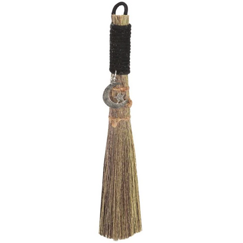 Broomstick w/triple moon charm
