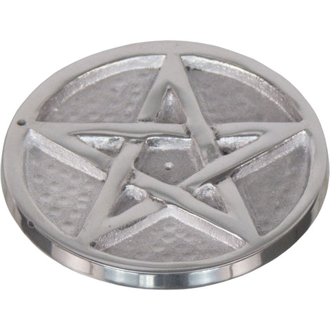 Metal Pentacle Incense Holder