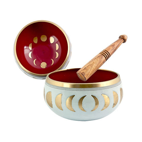 Moon Phase Singing Bowl 4in