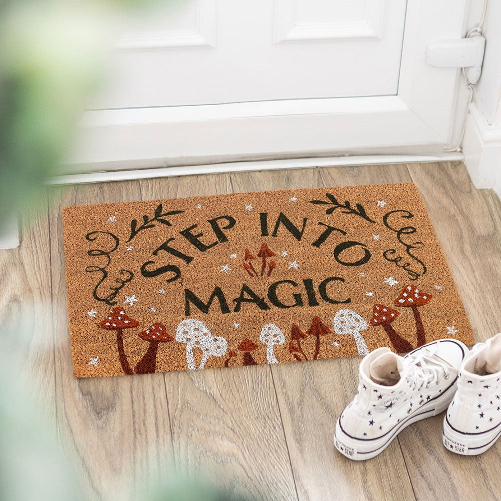 Natural Step Into Magic Coir Doormat