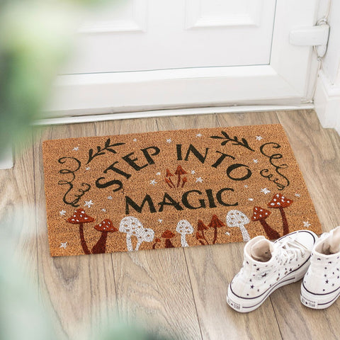 Natural Step Into Magic Coir Doormat