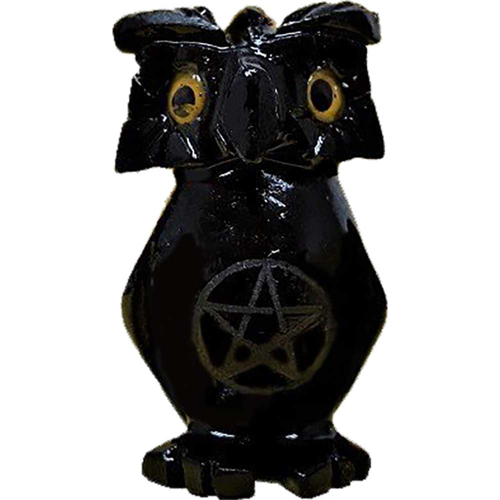 Onyx Owl engraved 1.5