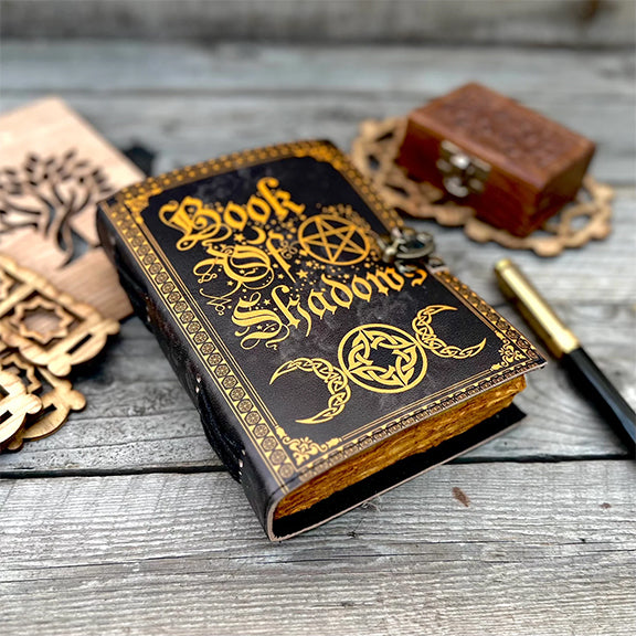 Leather Journal Book of Shadow